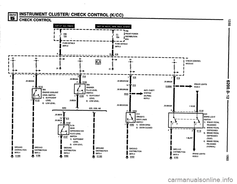 BMW 525i 1993 E34 Electrical Troubleshooting Manual BMW 525i 1993 E34 Electrical Troubleshooting Manual
