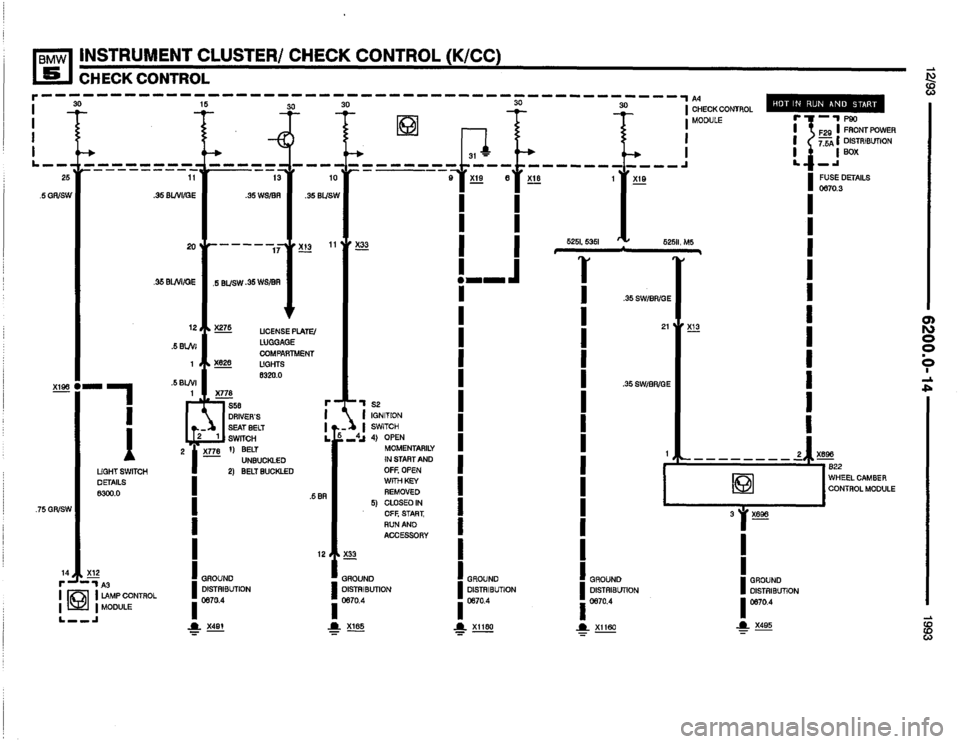 BMW 525i 1993 E34 Electrical Troubleshooting Manual BMW 525i 1993 E34 Electrical Troubleshooting Manual