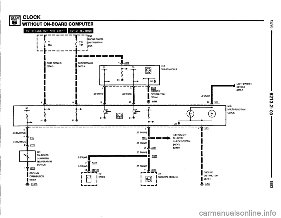 BMW 525i 1993 E34 Electrical Troubleshooting Manual BMW 525i 1993 E34 Electrical Troubleshooting Manual
