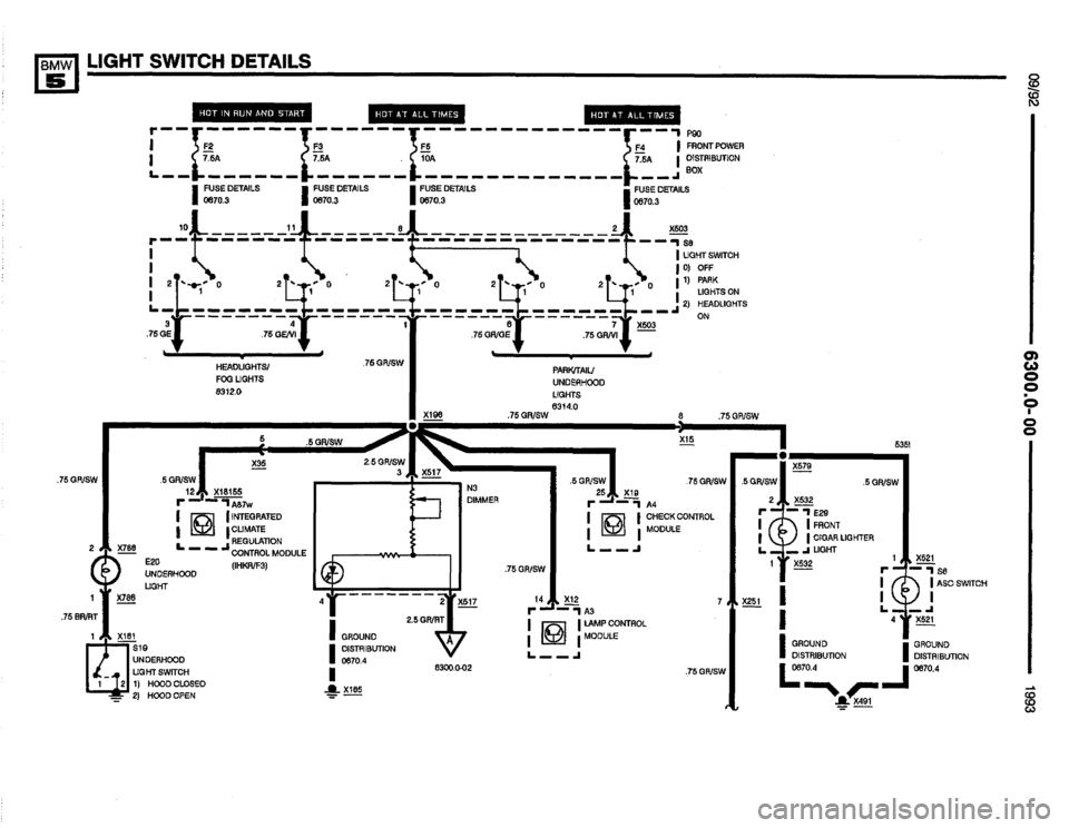 BMW 525i 1993 E34 Electrical Troubleshooting Manual BMW 525i 1993 E34 Electrical Troubleshooting Manual