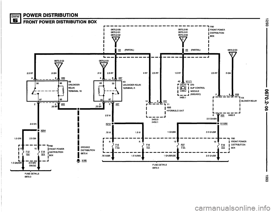 BMW M5 1993 E34 Electrical Troubleshooting Manual 