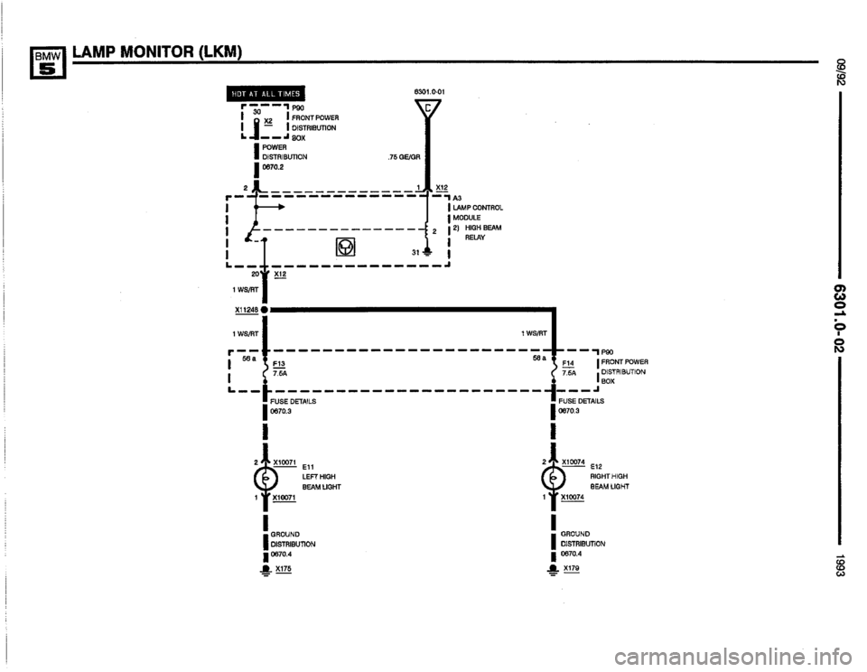 BMW 535i 1993 E34 Electrical Troubleshooting Manual BMW 535i 1993 E34 Electrical Troubleshooting Manual