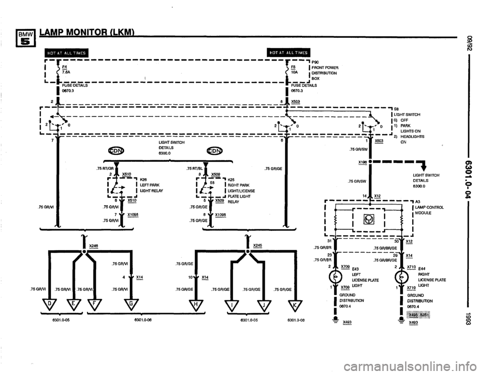 BMW 535i 1993 E34 Electrical Troubleshooting Manual BMW 535i 1993 E34 Electrical Troubleshooting Manual