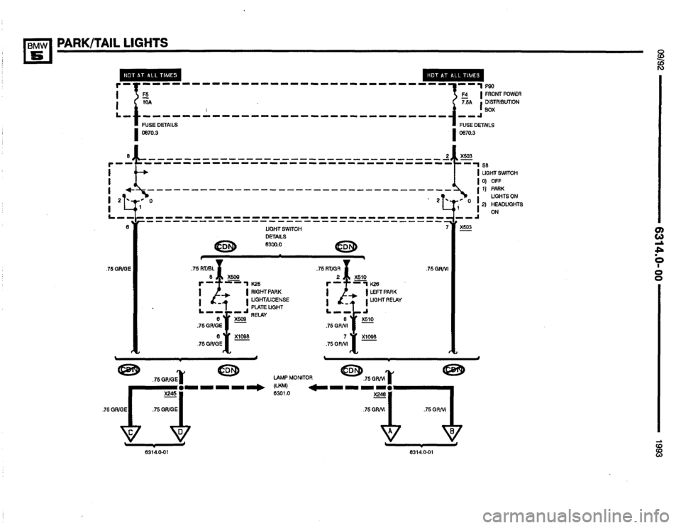 BMW 525it 1993 E34 Electrical Troubleshooting Manual BMW 525it 1993 E34 Electrical Troubleshooting Manual