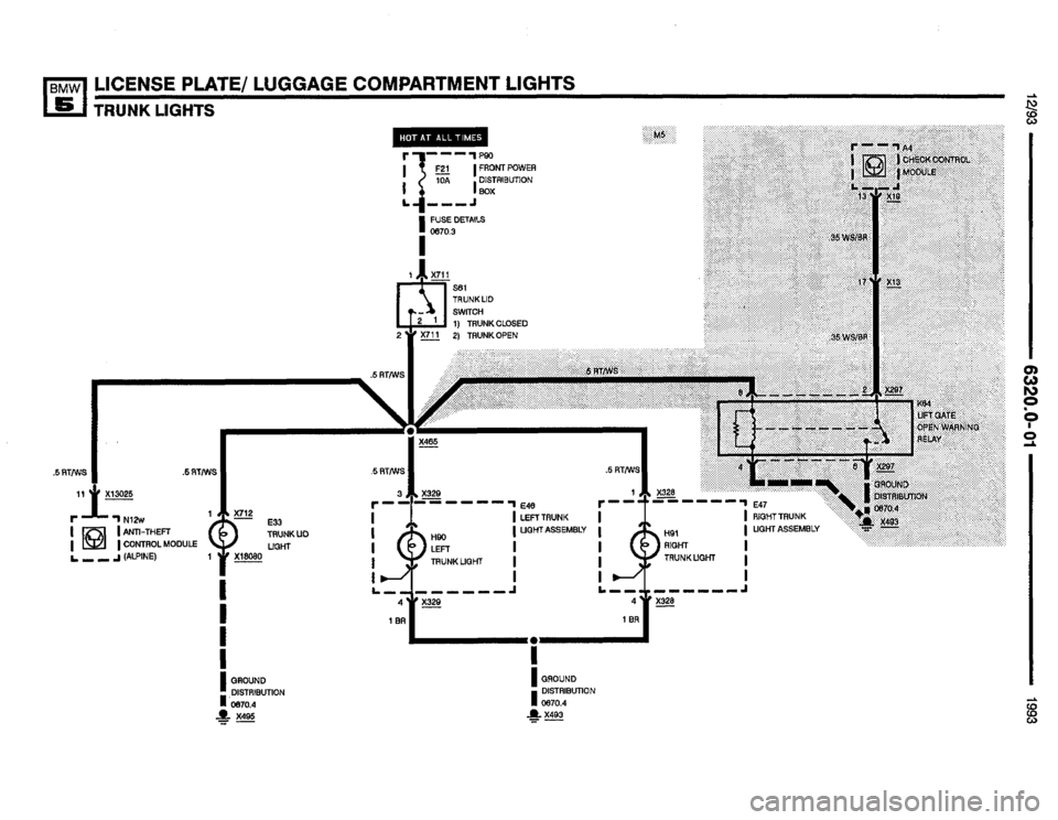 BMW 525it 1993 E34 Electrical Troubleshooting Manual BMW 525it 1993 E34 Electrical Troubleshooting Manual