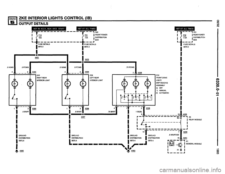 BMW 525it 1993 E34 Electrical Troubleshooting Manual BMW 525it 1993 E34 Electrical Troubleshooting Manual