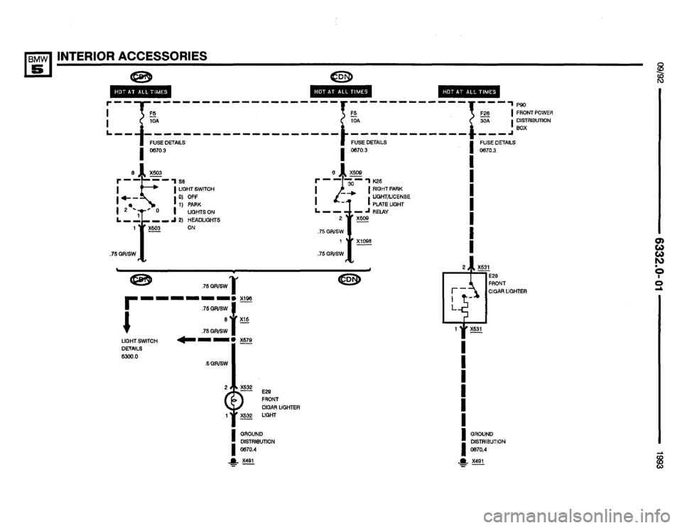 BMW 525i 1993 E34 Electrical Troubleshooting Manual BMW 525i 1993 E34 Electrical Troubleshooting Manual
