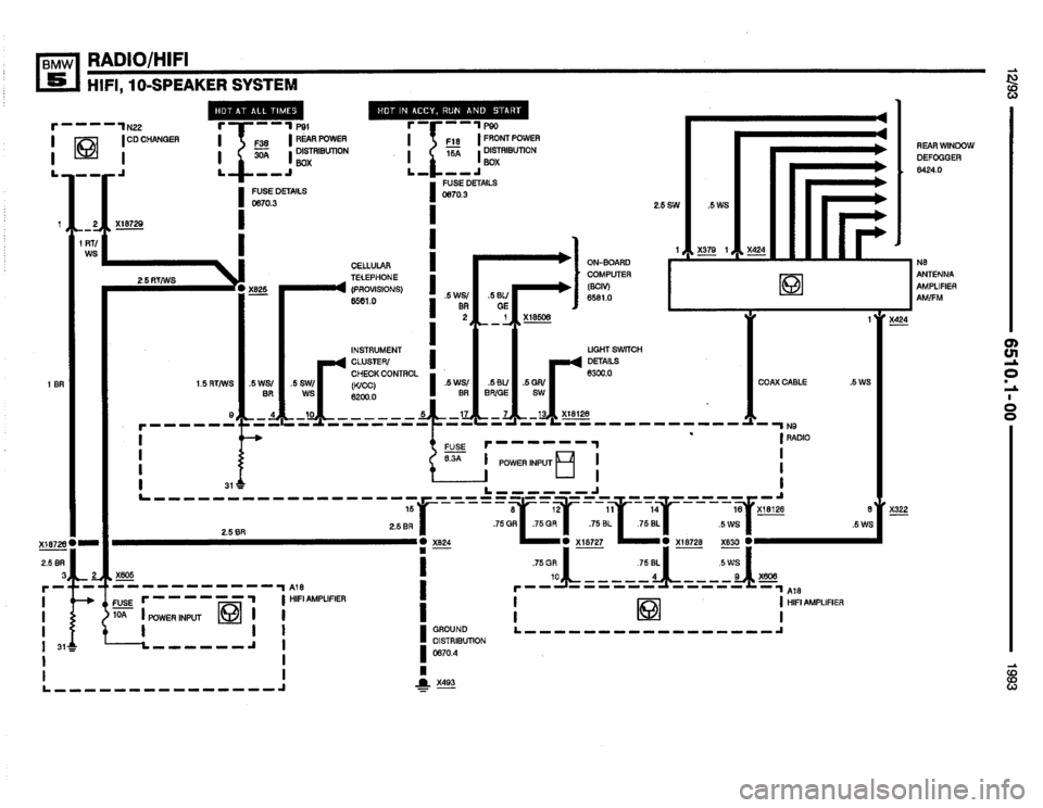 BMW 525i 1993 E34 Electrical Troubleshooting Manual BMW 525i 1993 E34 Electrical Troubleshooting Manual