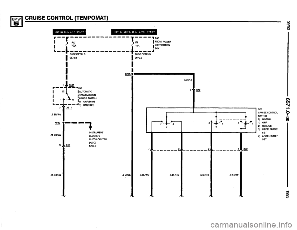 BMW 525it 1993 E34 Electrical Troubleshooting Manual BMW 525it 1993 E34 Electrical Troubleshooting Manual