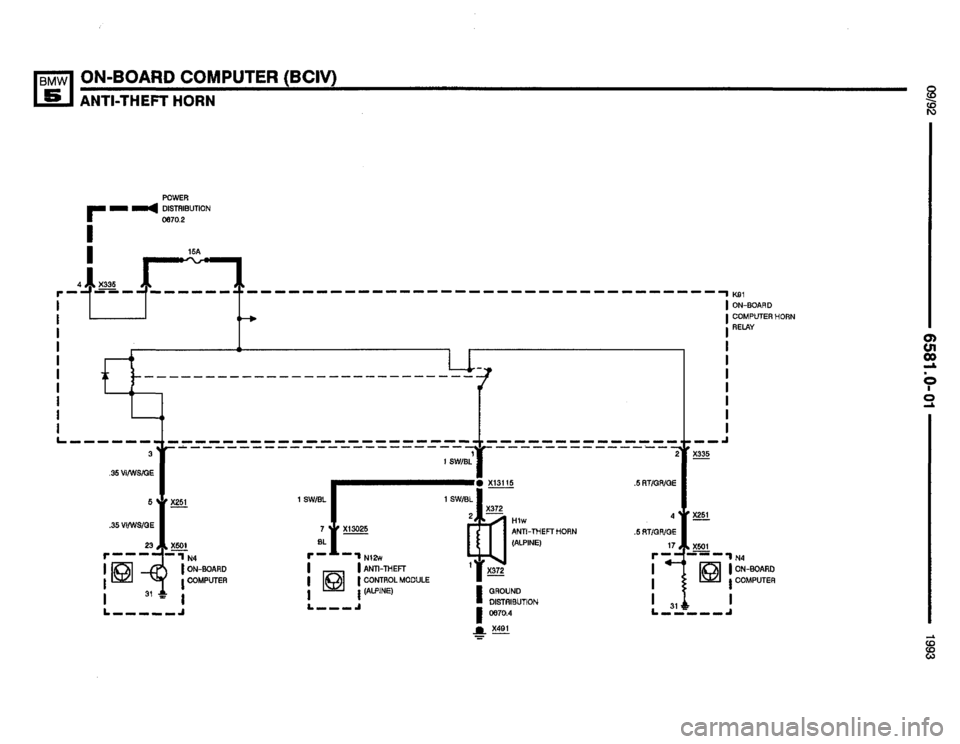 BMW 525it 1993 E34 Electrical Troubleshooting Manual BMW 525it 1993 E34 Electrical Troubleshooting Manual