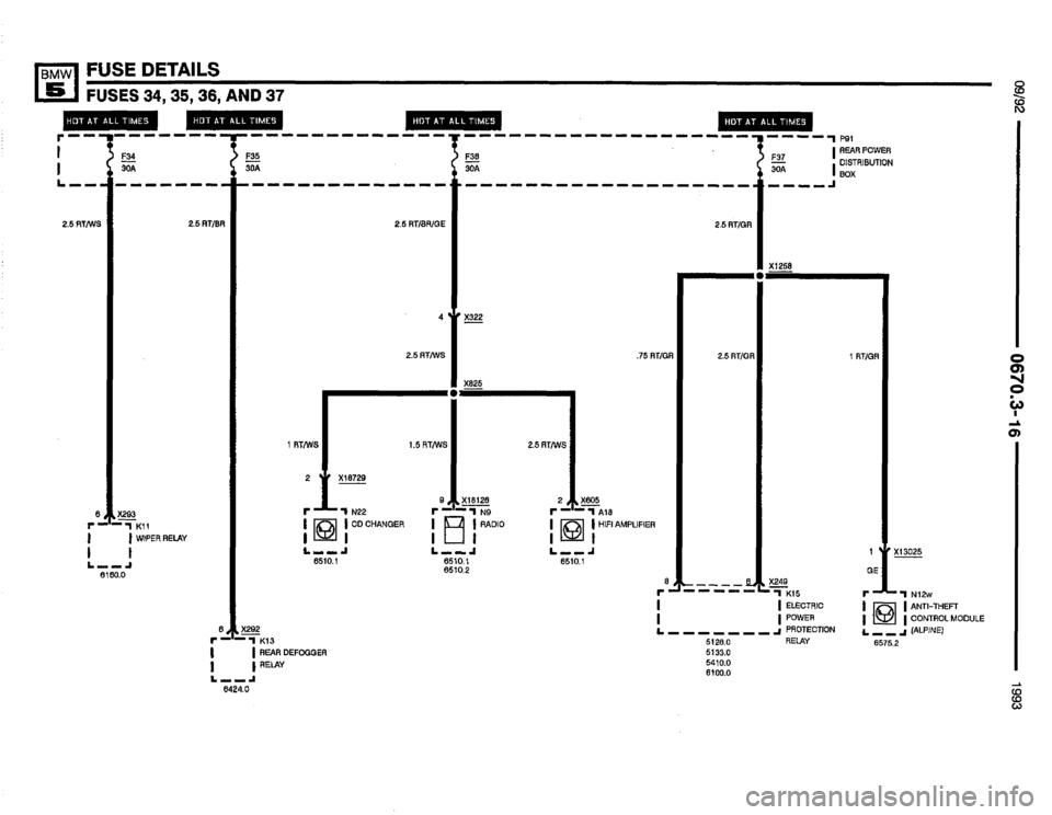 BMW 525i 1993 E34 Electrical Troubleshooting Manual BMW 525i 1993 E34 Electrical Troubleshooting Manual