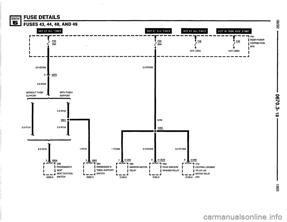 BMW 525i 1993 E34 Electrical Troubleshooting Manual BMW 525i 1993 E34 Electrical Troubleshooting Manual