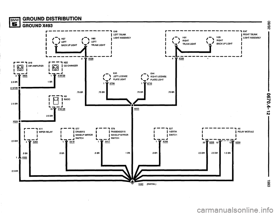 BMW 525i 1993 E34 Electrical Troubleshooting Manual BMW 525i 1993 E34 Electrical Troubleshooting Manual