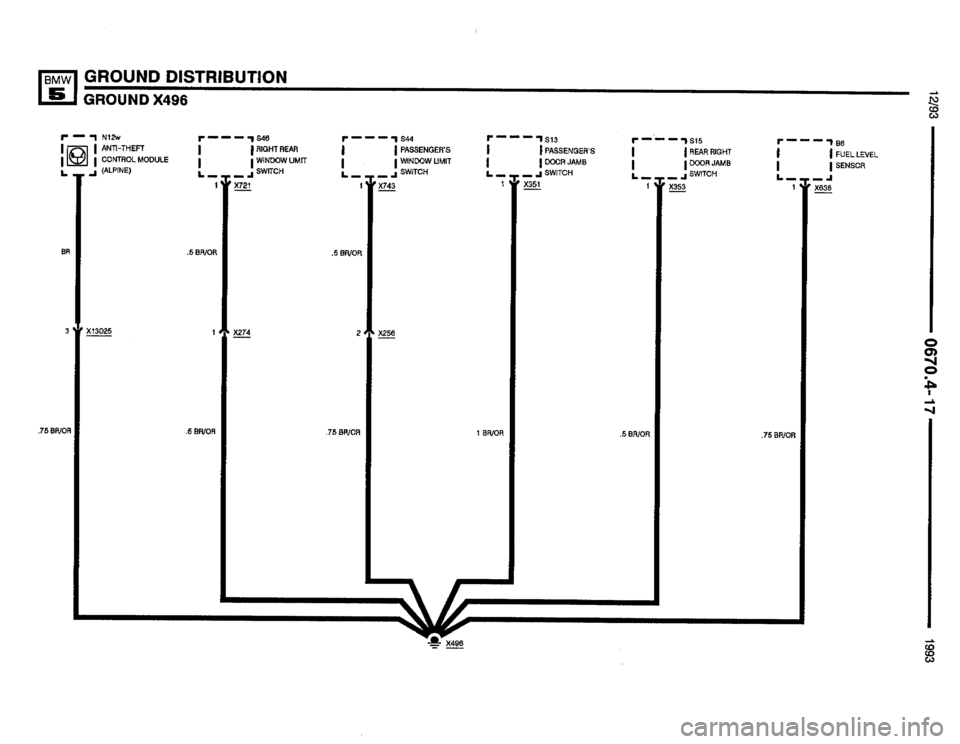 BMW 525i 1993 E34 Electrical Troubleshooting Manual BMW 525i 1993 E34 Electrical Troubleshooting Manual