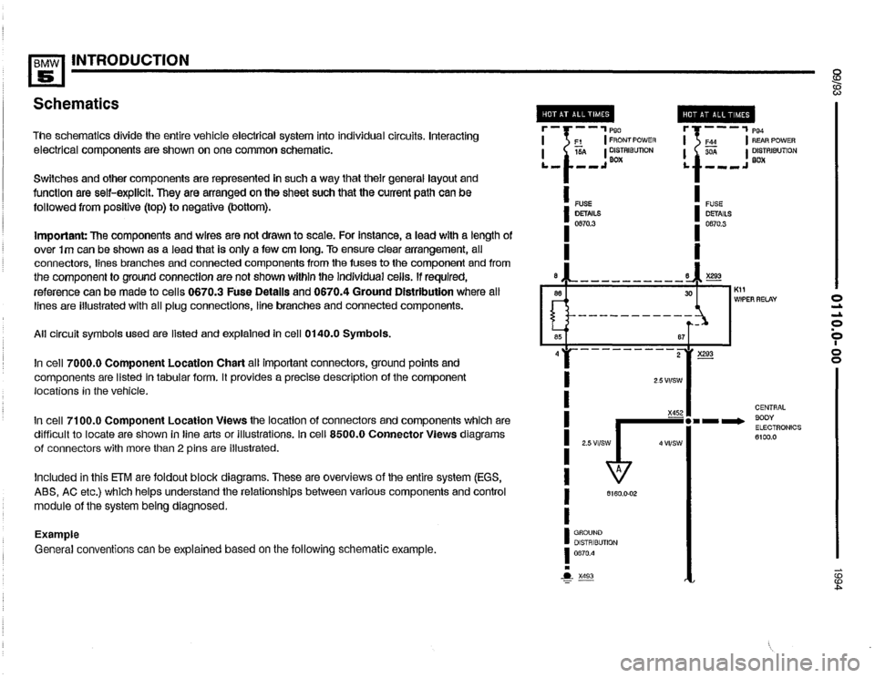 BMW 540i 1994 E34 Electrical Troubleshooting Manual 