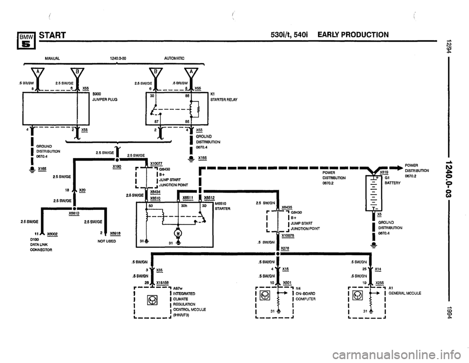 BMW 525i 1994 E34 Electrical Troubleshooting Manual BMW 525i 1994 E34 Electrical Troubleshooting Manual