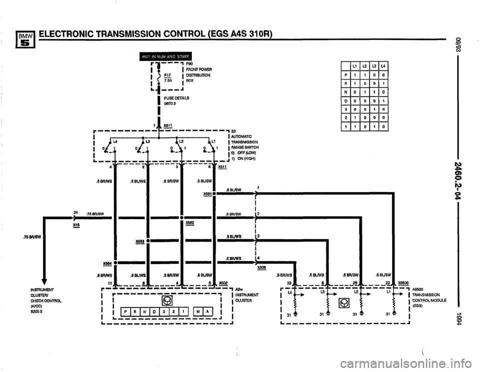 BMW 540i 1994 E34 Electrical Troubleshooting Manual BMW 540i 1994 E34 Electrical Troubleshooting Manual