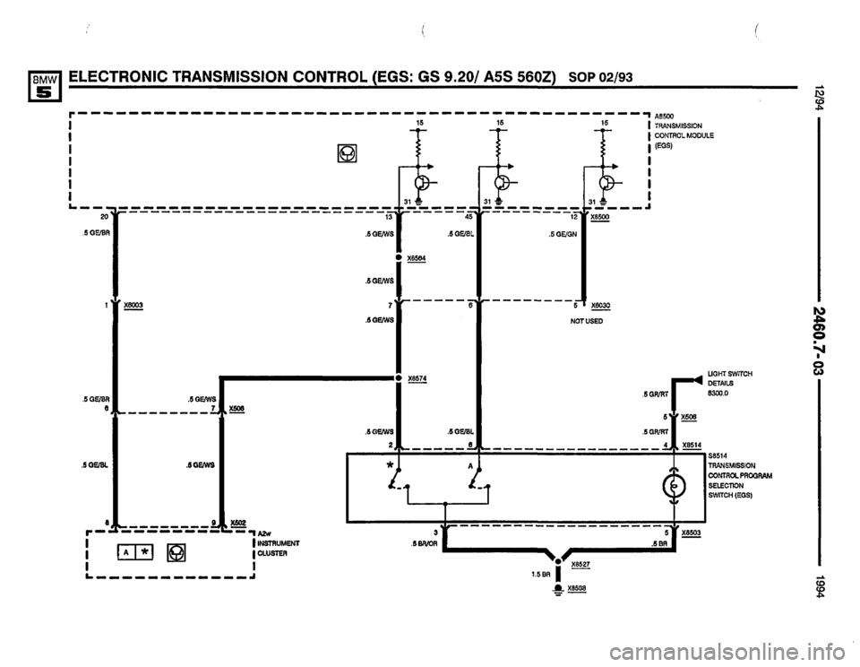 BMW 540i 1994 E34 Electrical Troubleshooting Manual BMW 540i 1994 E34 Electrical Troubleshooting Manual