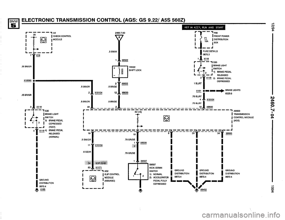 BMW 540i 1994 E34 Electrical Troubleshooting Manual BMW 540i 1994 E34 Electrical Troubleshooting Manual