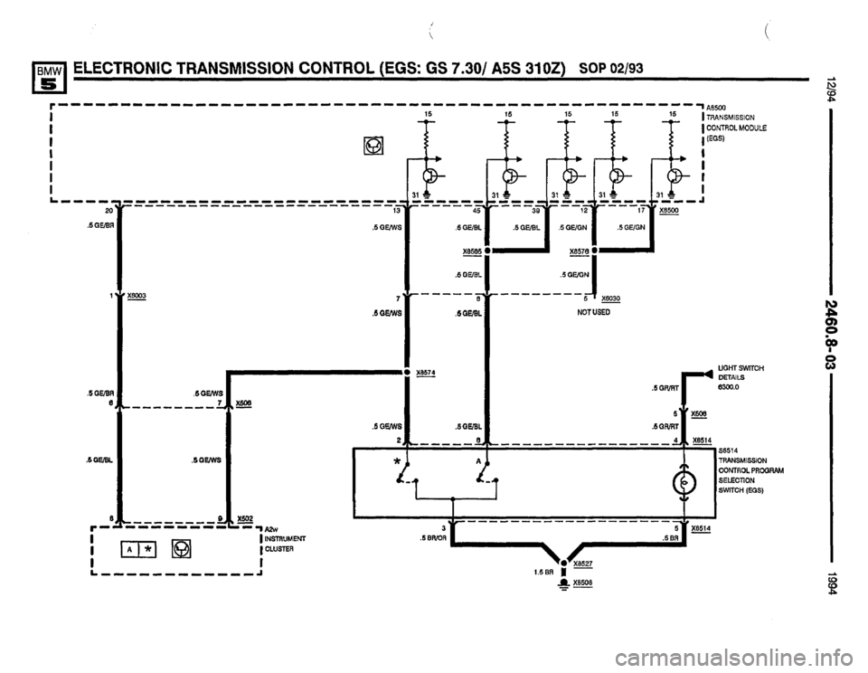 BMW 540i 1994 E34 Electrical Troubleshooting Manual BMW 540i 1994 E34 Electrical Troubleshooting Manual