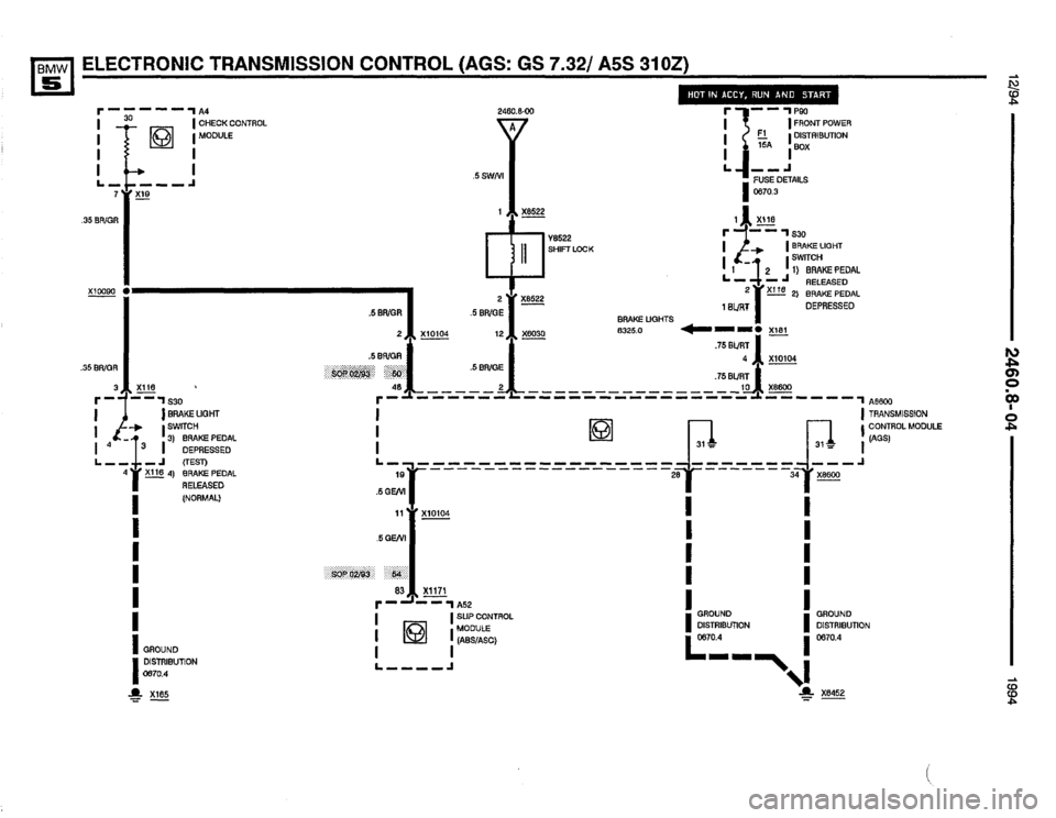 BMW 540i 1994 E34 Electrical Troubleshooting Manual BMW 540i 1994 E34 Electrical Troubleshooting Manual