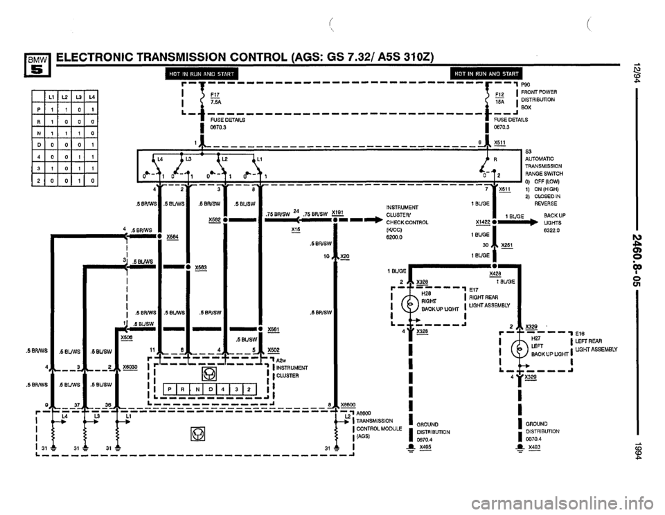 BMW 540i 1994 E34 Electrical Troubleshooting Manual BMW 540i 1994 E34 Electrical Troubleshooting Manual