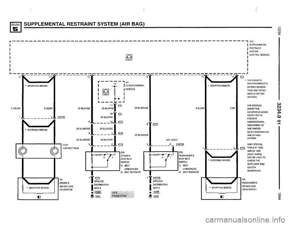 BMW 540i 1994 E34 Electrical Troubleshooting Manual BMW 540i 1994 E34 Electrical Troubleshooting Manual