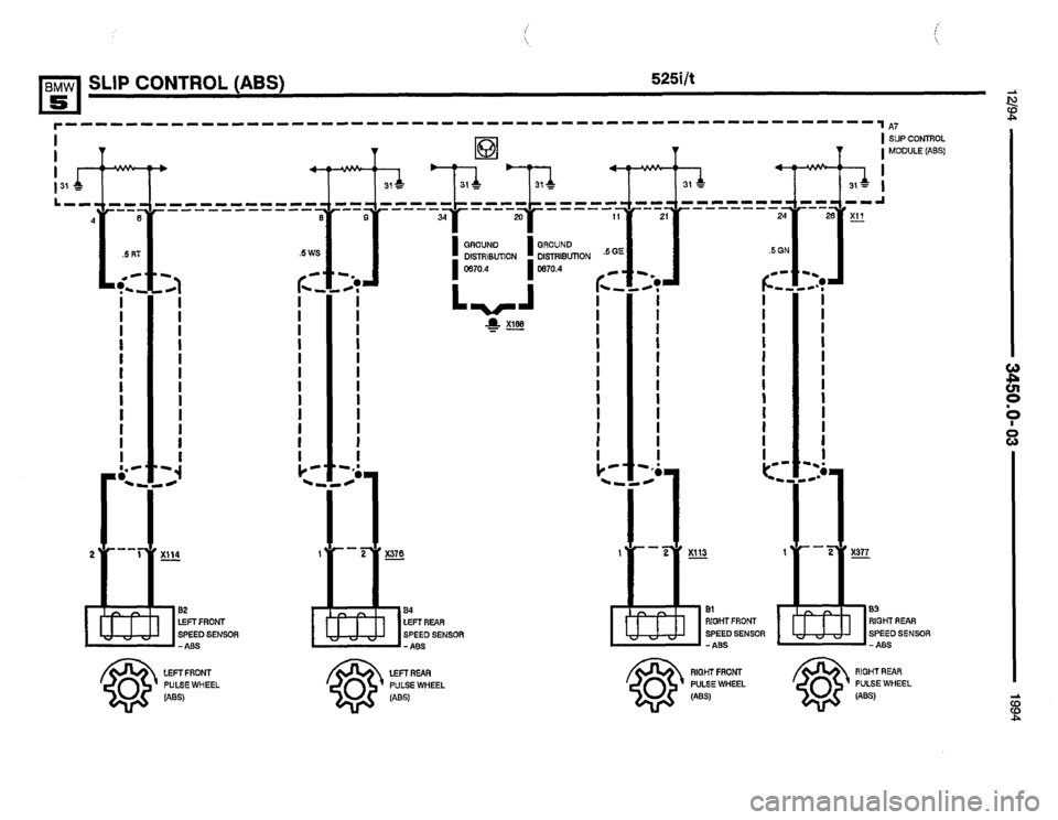 BMW 540i 1994 E34 Electrical Troubleshooting Manual BMW 540i 1994 E34 Electrical Troubleshooting Manual