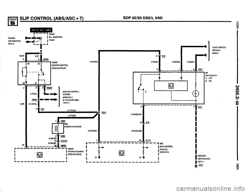 BMW 540i 1994 E34 Electrical Troubleshooting Manual BMW 540i 1994 E34 Electrical Troubleshooting Manual