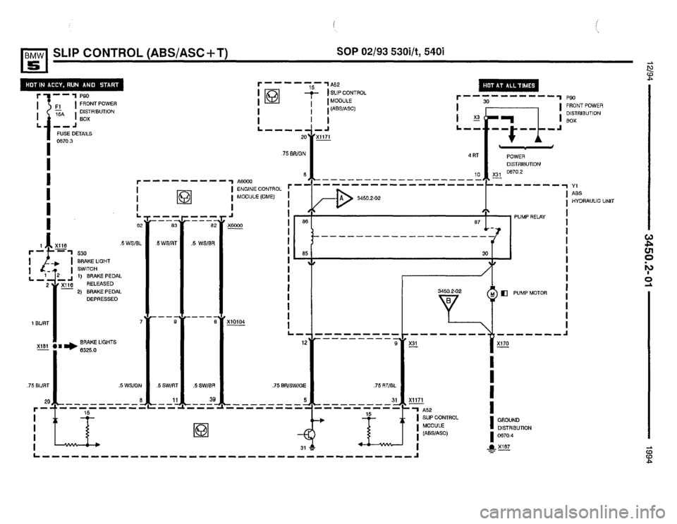 BMW 540i 1994 E34 Electrical Troubleshooting Manual BMW 540i 1994 E34 Electrical Troubleshooting Manual
