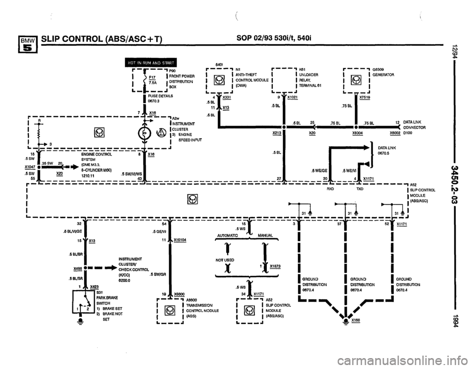 BMW 540i 1994 E34 Electrical Troubleshooting Manual BMW 540i 1994 E34 Electrical Troubleshooting Manual