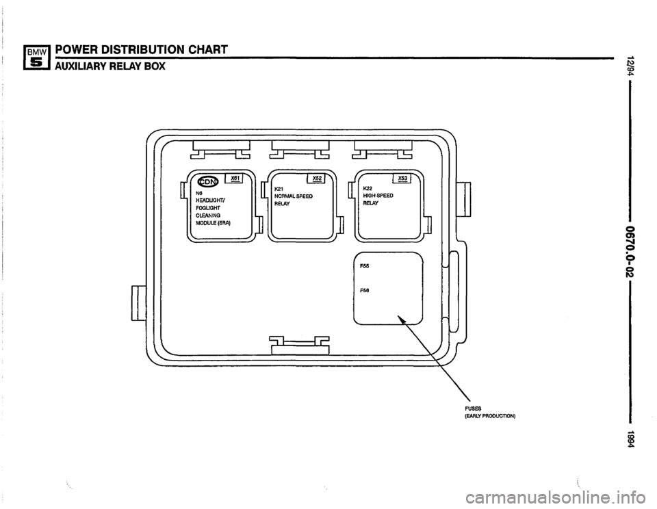 BMW 525it 1994 E34 Electrical Troubleshooting Manual 