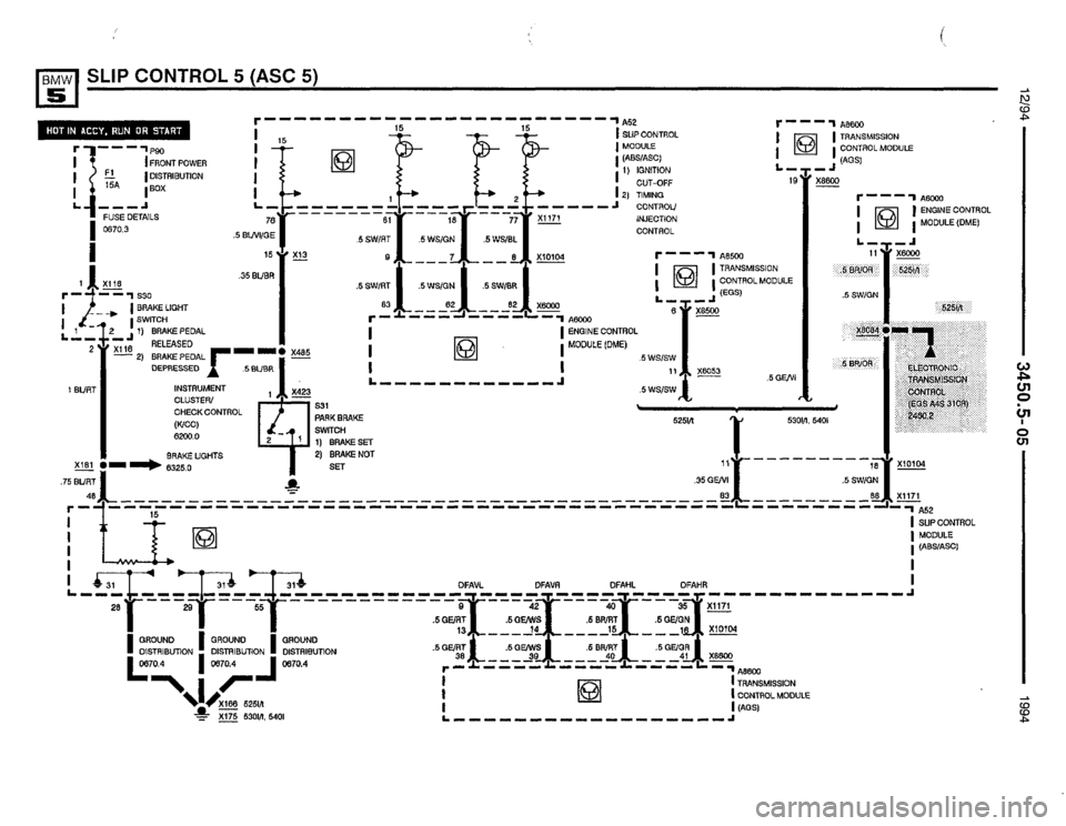 BMW 540i 1994 E34 Electrical Troubleshooting Manual BMW 540i 1994 E34 Electrical Troubleshooting Manual