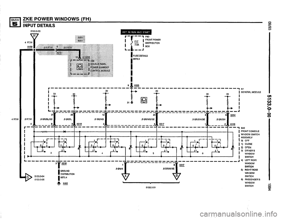 BMW 530i 1994 E34 Electrical Troubleshooting Manual 