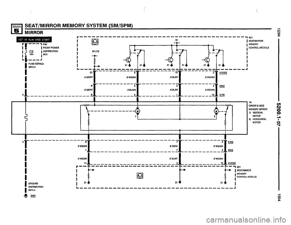 BMW 540i 1994 E34 Electrical Troubleshooting Manual BMW 540i 1994 E34 Electrical Troubleshooting Manual