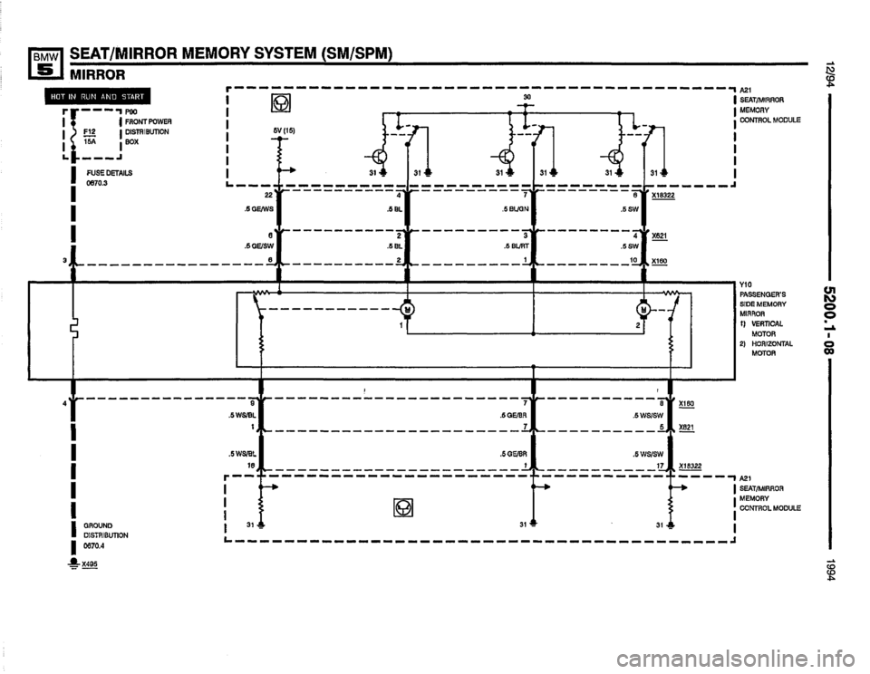 BMW 540i 1994 E34 Electrical Troubleshooting Manual BMW 540i 1994 E34 Electrical Troubleshooting Manual