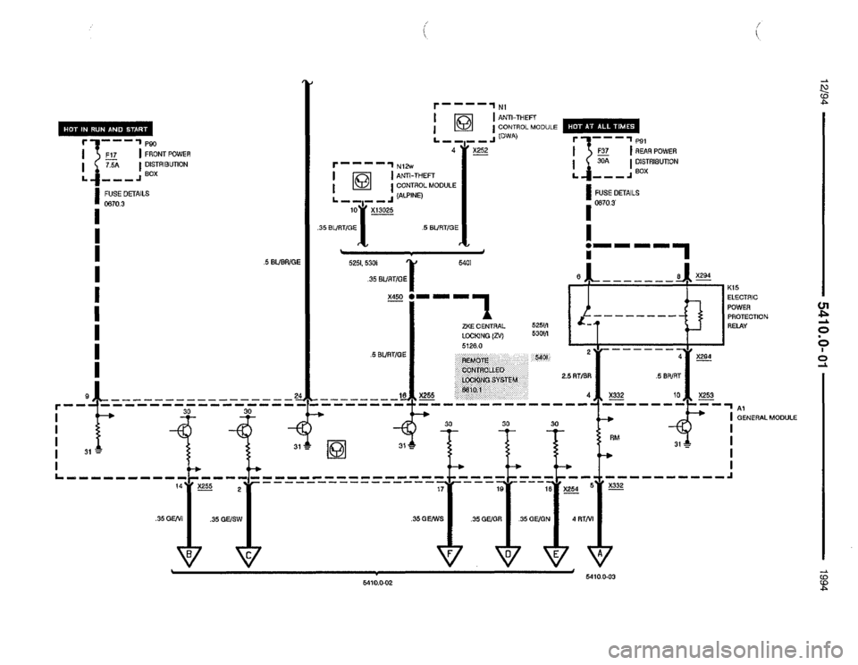 BMW 540i 1994 E34 Electrical Troubleshooting Manual BMW 540i 1994 E34 Electrical Troubleshooting Manual