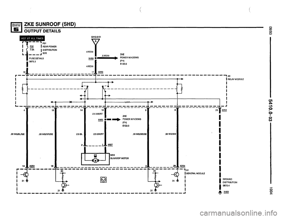 BMW 540i 1994 E34 Electrical Troubleshooting Manual BMW 540i 1994 E34 Electrical Troubleshooting Manual