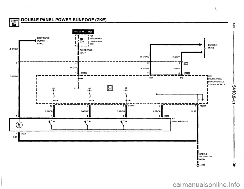 BMW 540i 1994 E34 Electrical Troubleshooting Manual BMW 540i 1994 E34 Electrical Troubleshooting Manual