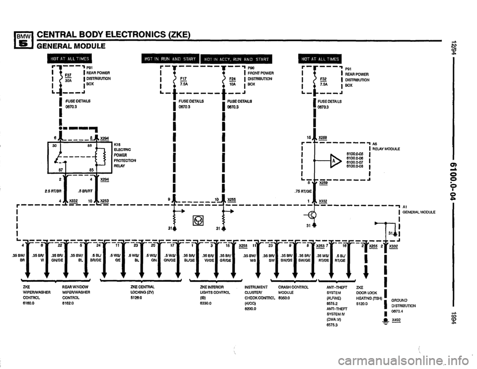 BMW 540i 1994 E34 Electrical Troubleshooting Manual BMW 540i 1994 E34 Electrical Troubleshooting Manual