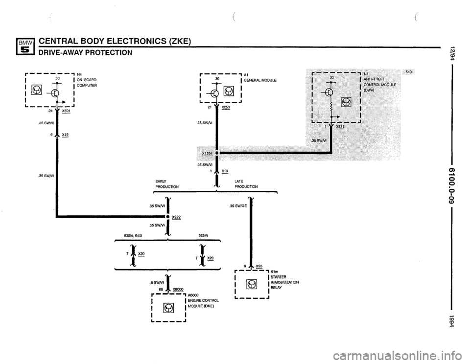 BMW 540i 1994 E34 Electrical Troubleshooting Manual BMW 540i 1994 E34 Electrical Troubleshooting Manual