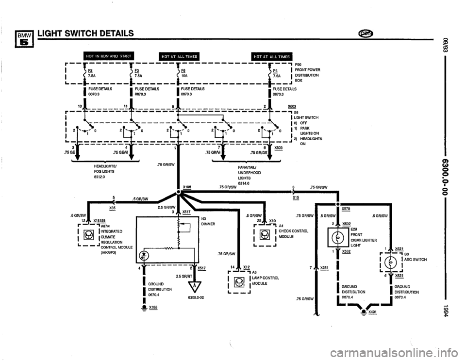 BMW 540i 1994 E34 Electrical Troubleshooting Manual BMW 540i 1994 E34 Electrical Troubleshooting Manual