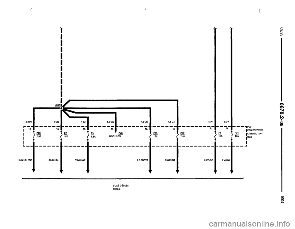 BMW 540i 1994 E34 Electrical Troubleshooting Manual 