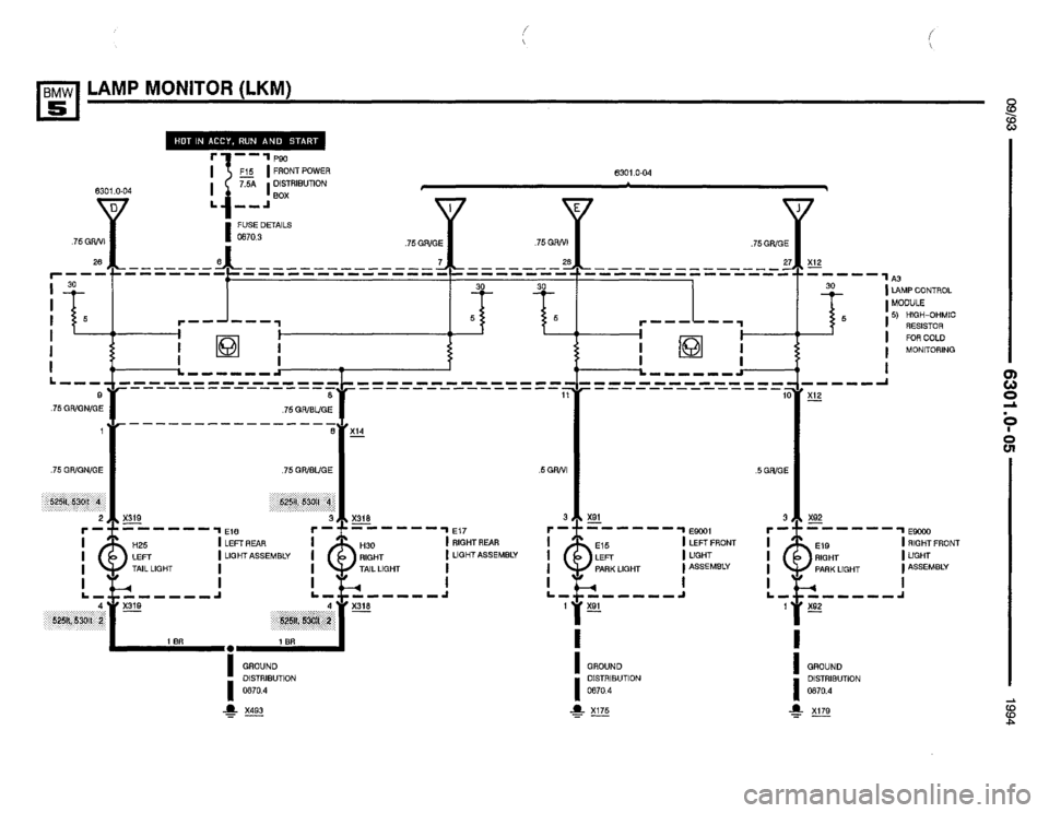 BMW 540i 1994 E34 Electrical Troubleshooting Manual BMW 540i 1994 E34 Electrical Troubleshooting Manual