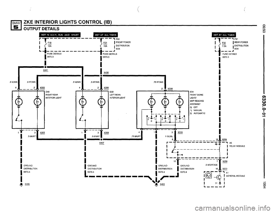 BMW 540i 1994 E34 Electrical Troubleshooting Manual BMW 540i 1994 E34 Electrical Troubleshooting Manual