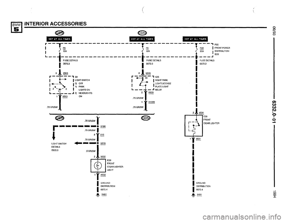BMW 540i 1994 E34 Electrical Troubleshooting Manual BMW 540i 1994 E34 Electrical Troubleshooting Manual