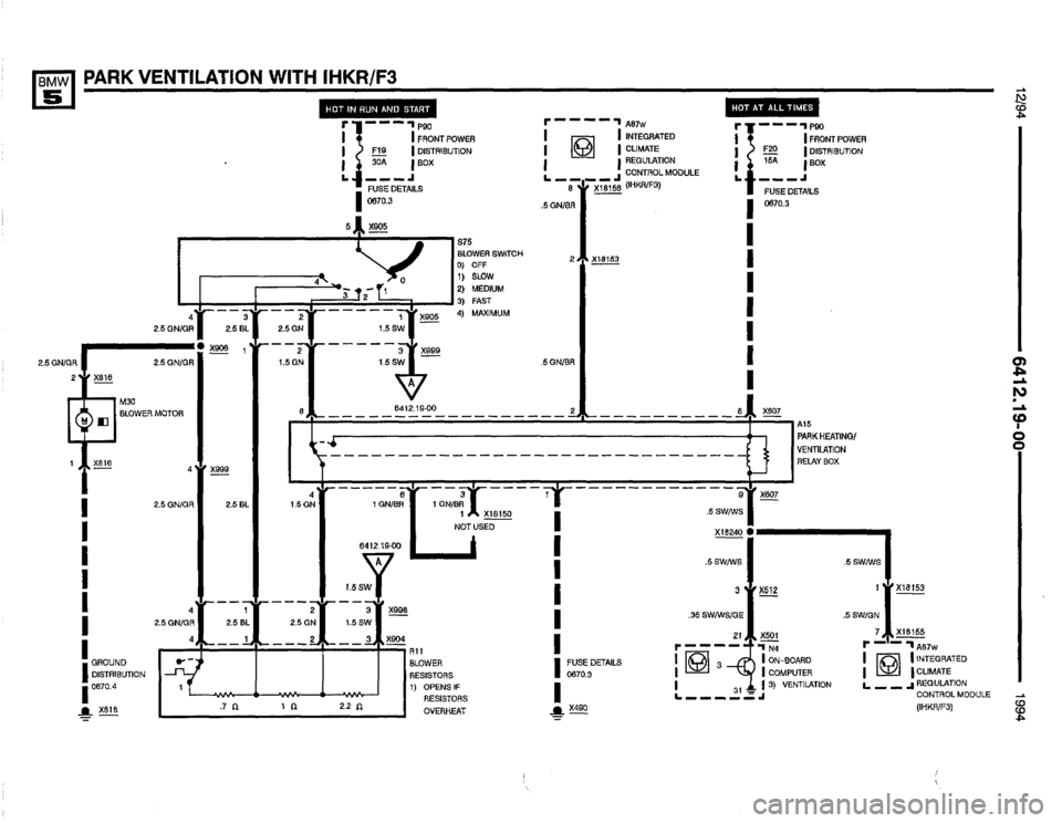 BMW 540i 1994 E34 Electrical Troubleshooting Manual BMW 540i 1994 E34 Electrical Troubleshooting Manual