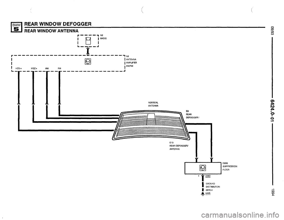 BMW 540i 1994 E34 Electrical Troubleshooting Manual BMW 540i 1994 E34 Electrical Troubleshooting Manual