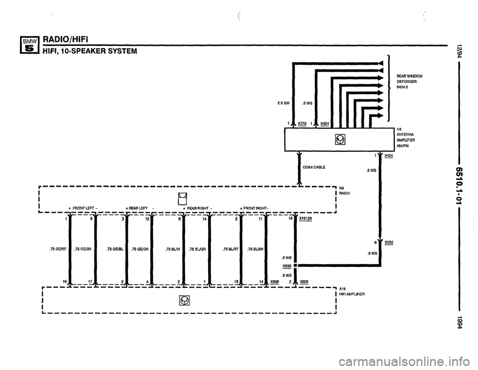 BMW 540i 1994 E34 Electrical Troubleshooting Manual BMW 540i 1994 E34 Electrical Troubleshooting Manual