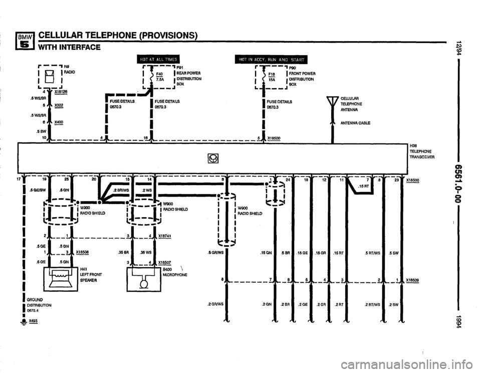 BMW 540i 1994 E34 Electrical Troubleshooting Manual BMW 540i 1994 E34 Electrical Troubleshooting Manual